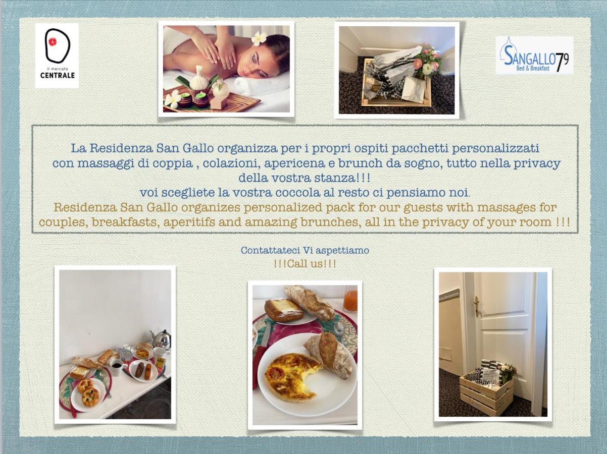 B&B Residenza San Gallo 79 Firenze Kültér fotó